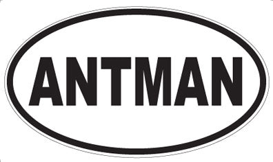 ANTMAN - Oval Magnet