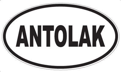 ANTOLAK - Oval Magnet