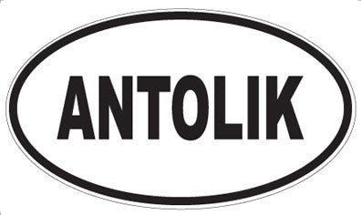 ANTOLIK - Oval Sticker