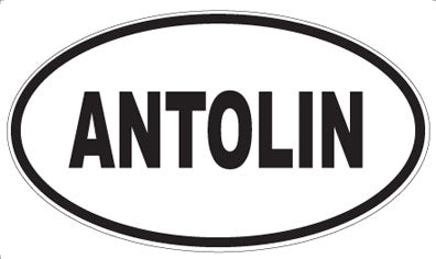 ANTOLIN - Oval Sticker