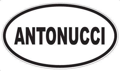 ANTONUCCI - Oval Magnet
