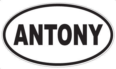 ANTONY - Oval Magnet