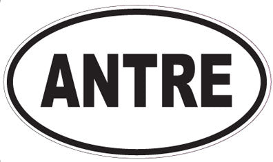 ANTRE - Oval Sticker