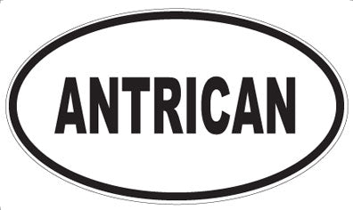 ANTRICAN - Oval Magnet