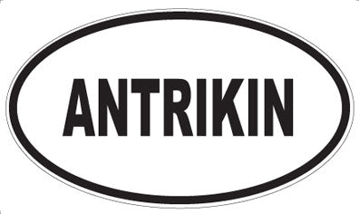ANTRIKIN - Oval Magnet