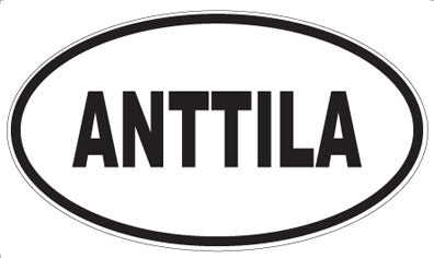 ANTTILA - Oval Sticker