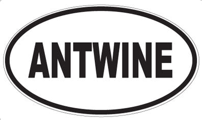 ANTWINE - Oval Sticker