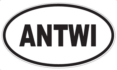 ANTWI - Oval Magnet