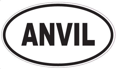 ANVIL - Oval Magnet