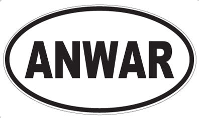 ANWAR - Oval Sticker