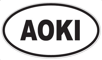 AOKI - Oval Magnet