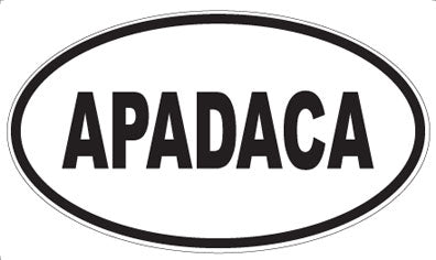APADACA - Oval Magnet