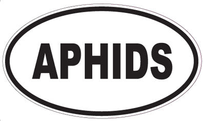 APHIDS - Oval Sticker