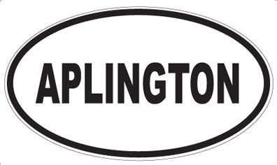 APLINGTON - Oval Magnet
