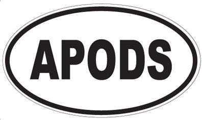 APODS - Oval Magnet