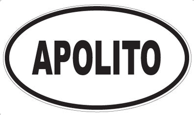 APOLITO - Oval Magnet
