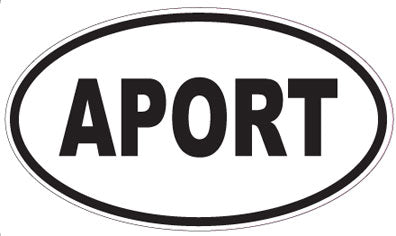 APORT - Oval Magnet