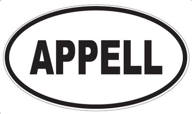 APPELL - Oval Magnet