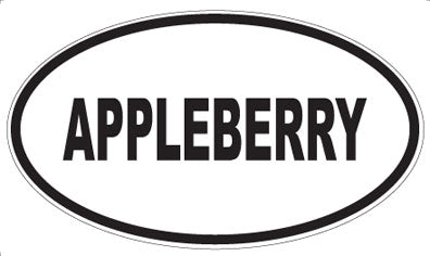 APPLEBERRY - Oval Magnet