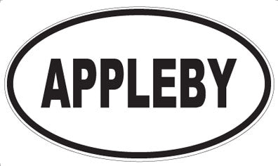 APPLEBY - Oval Magnet