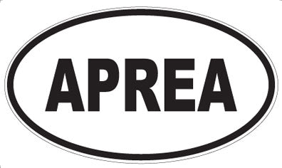 APREA - Oval Sticker
