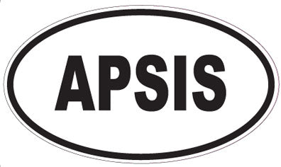 APSIS - Oval Magnet