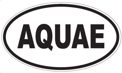 AQUAE - Oval Magnet