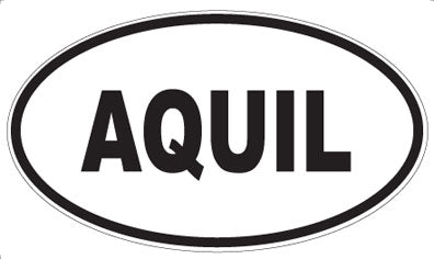 AQUIL - Oval Magnet