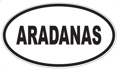 ARADANAS - Oval Magnet