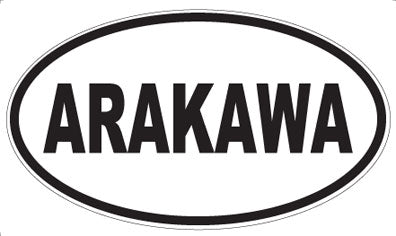 ARAKAWA - Oval Magnet