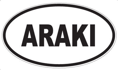 ARAKI - Oval Magnet