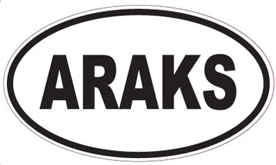ARAKS - Oval Magnet