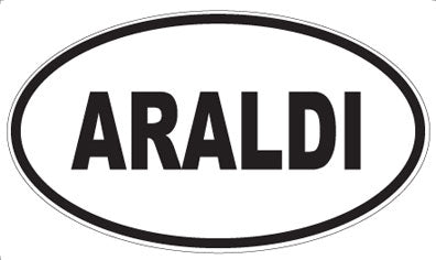 ARALDI - Oval Magnet
