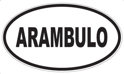 ARAMBULO - Oval Magnet