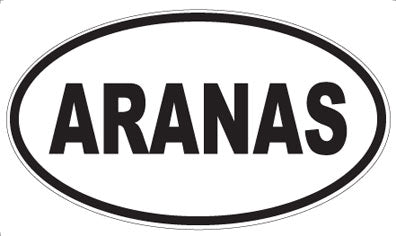 ARANAS - Oval Magnet