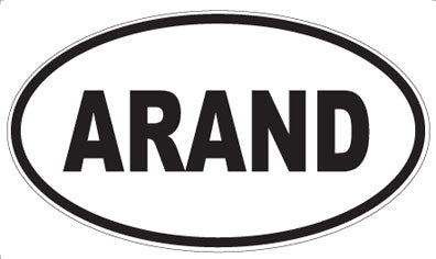 ARAND - Oval Sticker