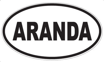 ARANDA - Oval Magnet