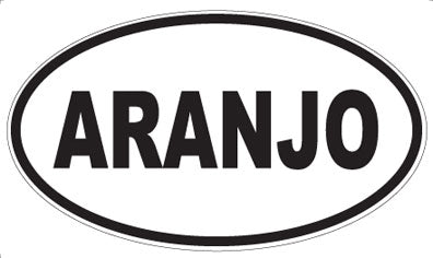 ARANJO - Oval Magnet