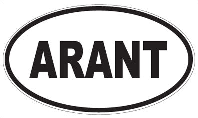 ARANT - Oval Magnet