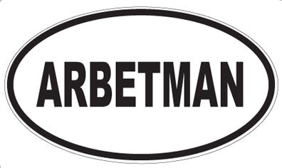 ARBETMAN - Oval Magnet