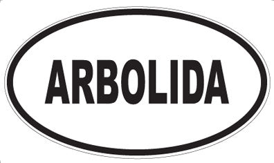 ARBOLIDA - Oval Magnet
