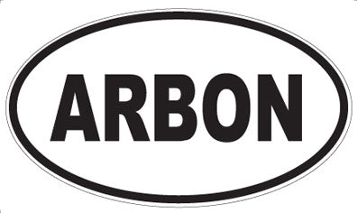 ARBON - Oval Magnet