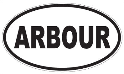 ARBOUR - Oval Magnet