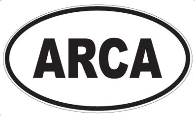 ARCA - Oval Sticker