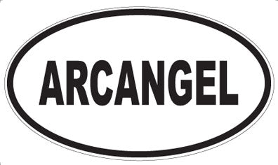ARCANGEL - Oval Sticker