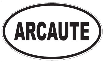 ARCAUTE - Oval Magnet