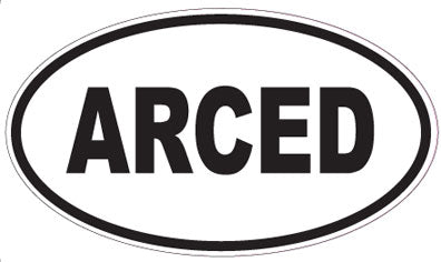 ARCED - Oval Magnet