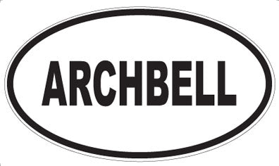 ARCHBELL - Oval Magnet