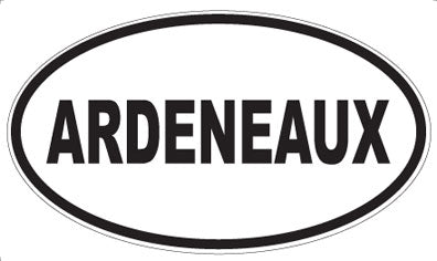 ARDENEAUX - Oval Sticker