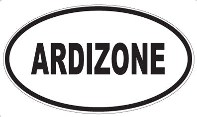 ARDIZONE - Oval Sticker